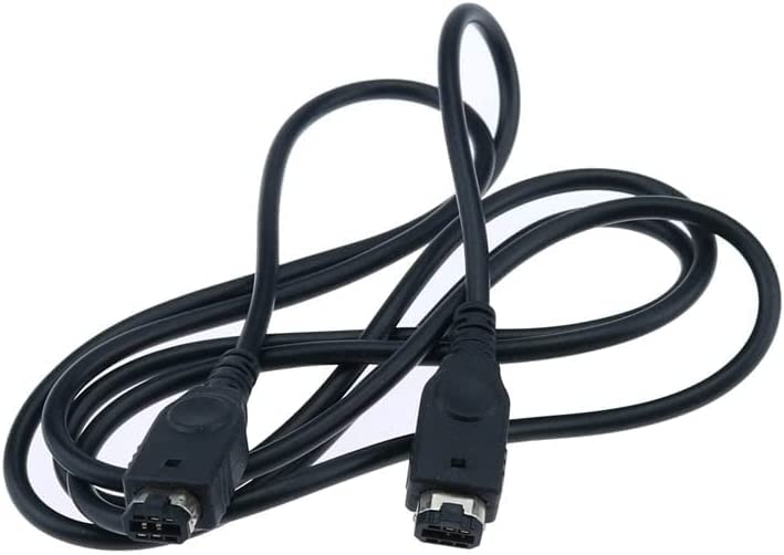 1.2m 2 Players Data Link Connect Cable Cord for Gameboy Advance GBA SP Consoles Cable Dual-Purpose Line Black