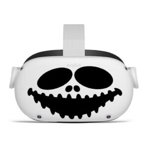 Pumpkin wide smile - Oculus Quest 2 - Decals - Black & Pink