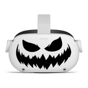 Pumpkin mean Smile - Oculus Quest 2 - Decals - Black & Pink