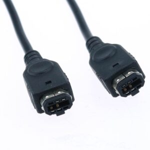 1.2m 2 Players Data Link Connect Cable Cord for Gameboy Advance GBA SP Consoles Cable Dual-Purpose Line Black