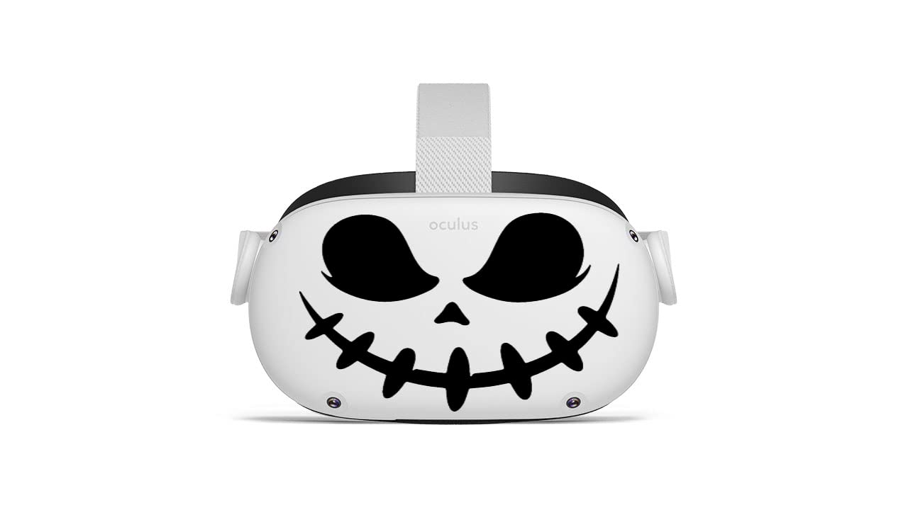 Pumpkin grin - Oculus Quest 2 - Decals - Black & Pink