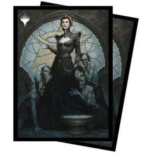 ultra pro mtg sleeves: dominaria united - liliana of the veil (100)