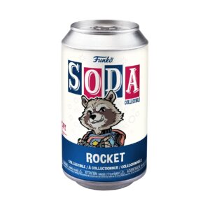 Funko Vinyl Soda: Guardians of The Galaxy Volume 3 - Rocket with Chase (Styles May Vary)