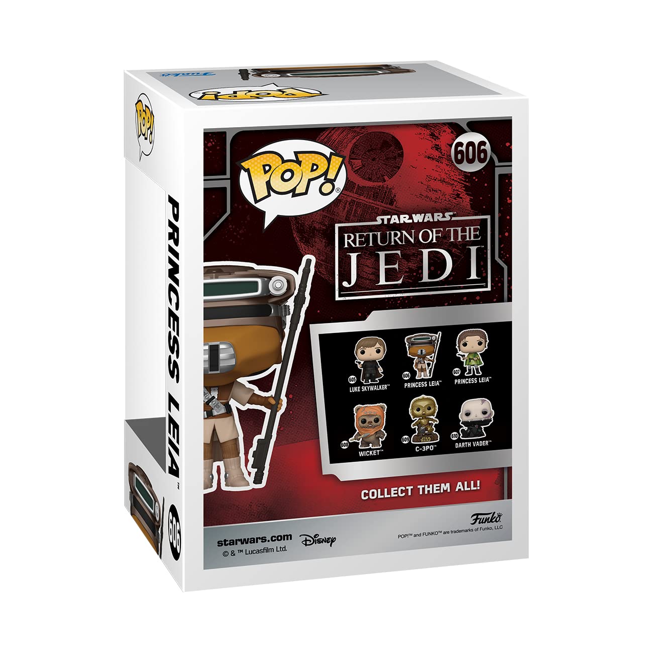 Funko Pop! Star Wars: Return of The Jedi 40th Anniversary, Princess Leia