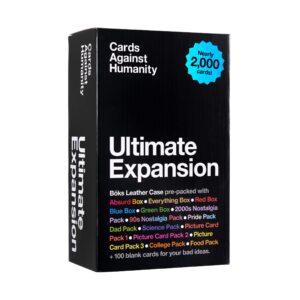 cards against humanity: ultimate expansion • nearly 2,000 cards pre-packed in our boks storage case