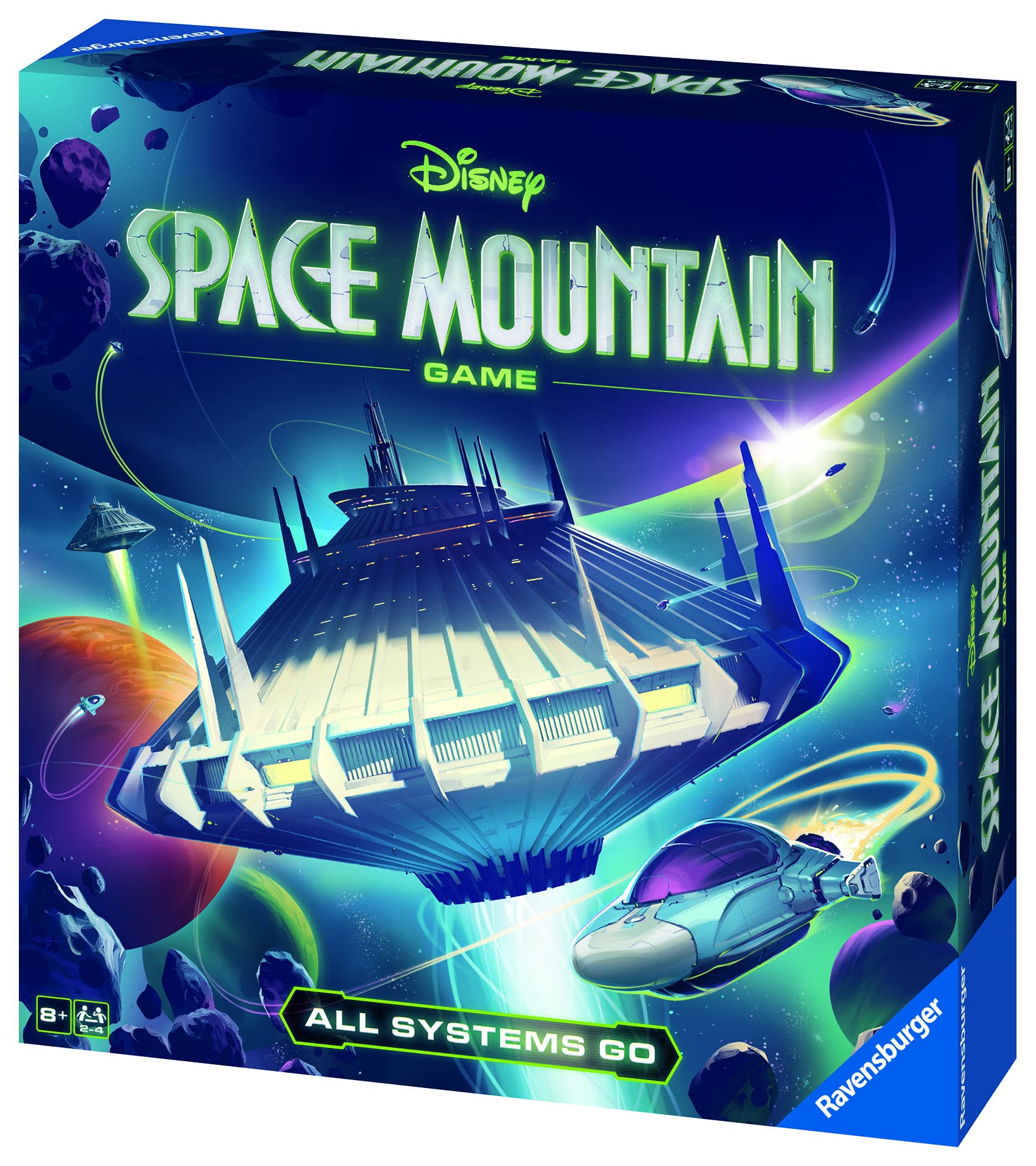 Disney Space Mountain, All Systems Go – an Exciting Racing Game Based on The Classic Disney Attraction for Ages 8 and Up