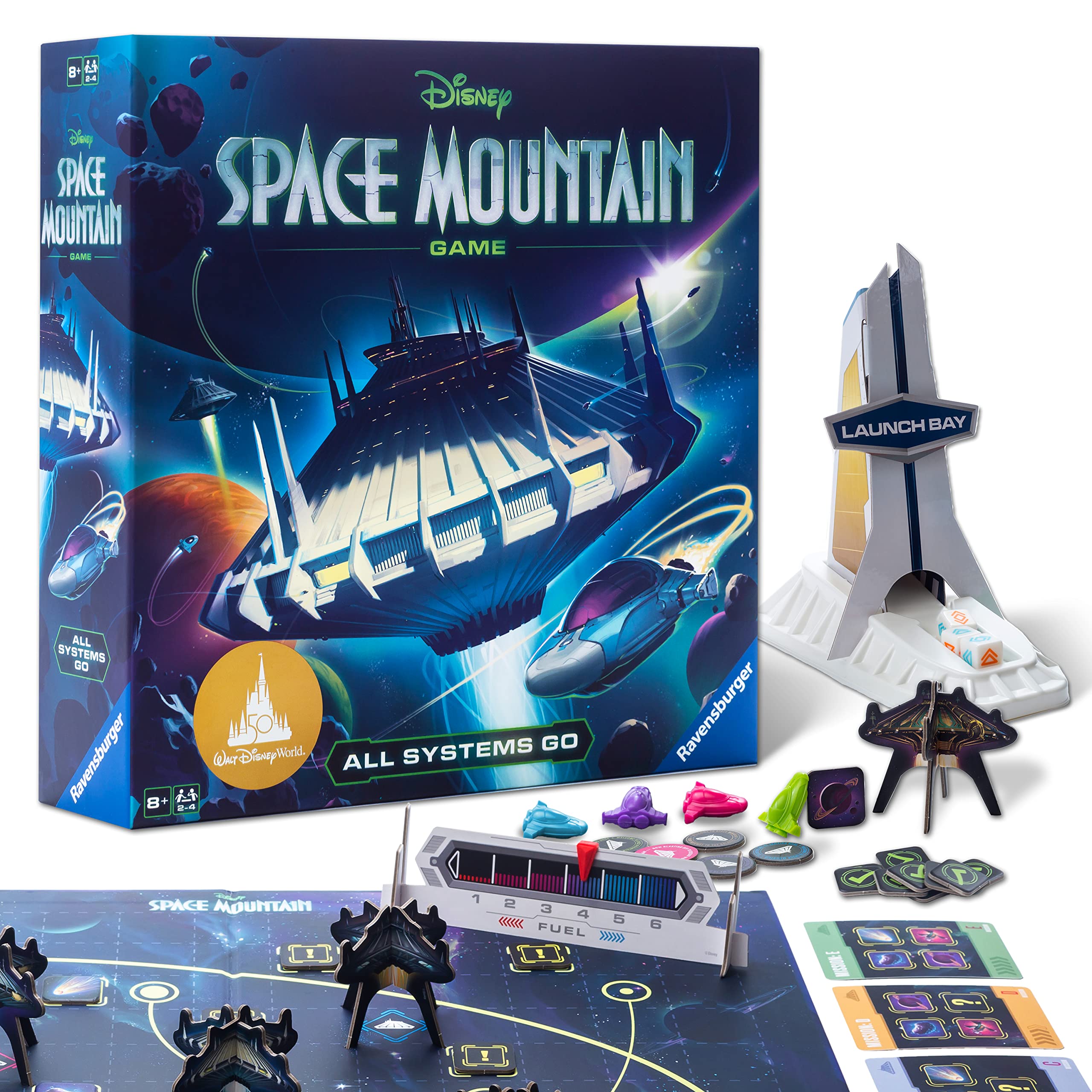 Disney Space Mountain, All Systems Go – an Exciting Racing Game Based on The Classic Disney Attraction for Ages 8 and Up