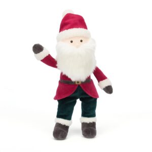 Jellycat Jolly Santa Stuffed Animal, Small 13.5 inches | Christmas Plush Toy | Classic Children's Gift