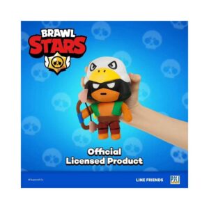 P.M.I. Brawl Stars Action Figure | One of Four 6.7-Inch-Tall Collectibles | Brawl Stars Toys, Gift for Video Gamer | Bo with Arrows Figure | Ofically Licensed Toy Figure - Articulated