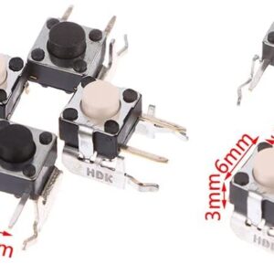 10 PCS LB RB Bumper Buttons Micro Switch Button for Xbox 360 Xbox One Controller (White)