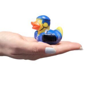 Cool Sport Themed Rubber Ducks (2") (12 Pack) Cute Duckies Bath Tub Pool Toys. (Hockey)