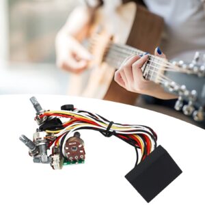 Electric Bass Preamp Circuit Part, Improve Sound Quality EQ Equalizer Preamp Circuit DIY Upgrade Part for Bass Accessory