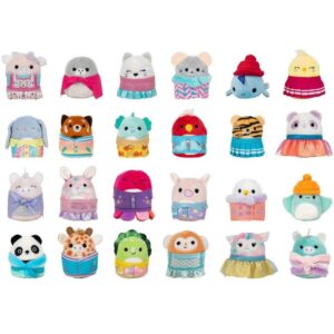 Squishmallow Squishville Mystery Mini Series 3 Plush Assortment Blind Package (3 -Pack)