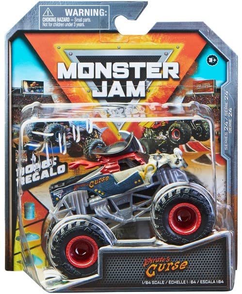 Monster Jam Pirate's Curse, Series 24 (1:64 Scale diecast Truck)