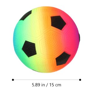 BESPORTBLE 6 Sets Children's Inflatable Ball Basketball Toys Kids playset Toy for Kids Soccer Toy toy's for Kids Children's Toys kidcraft playset Children Toys Kid Toy Football PVC Multicolor