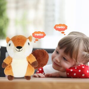 XYH Talking Hamster Repeats What You Say,Toddler Toys, Electronic Pet Talking Plush Toy, Ideal for Kids, Also Best Gift of Christmas.