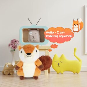 XYH Talking Hamster Repeats What You Say,Toddler Toys, Electronic Pet Talking Plush Toy, Ideal for Kids, Also Best Gift of Christmas.