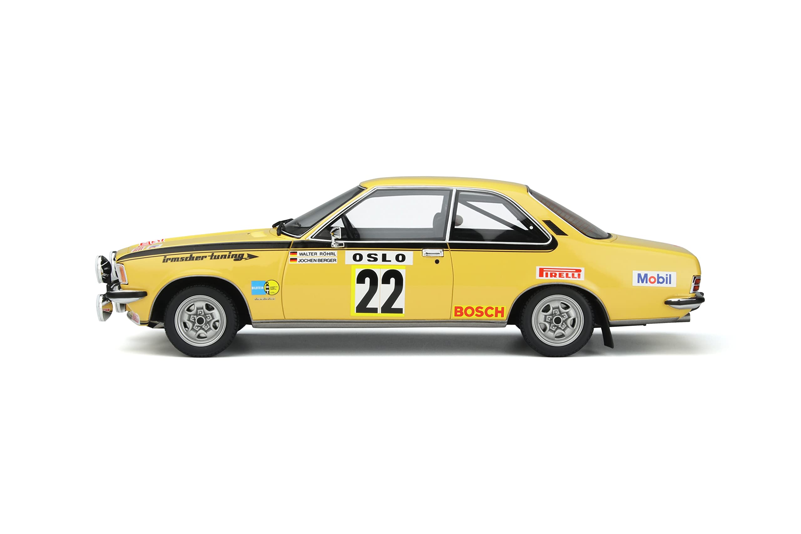 OTTO 1:18 1973 Ope Commodore #22 Rallye Monte-Carlo OT933 [Shipping from Canada]