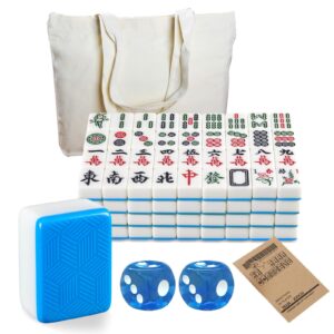 yiniuren large chinese mahjong set 1.6-inch mahjong tiles melamine mahjong set