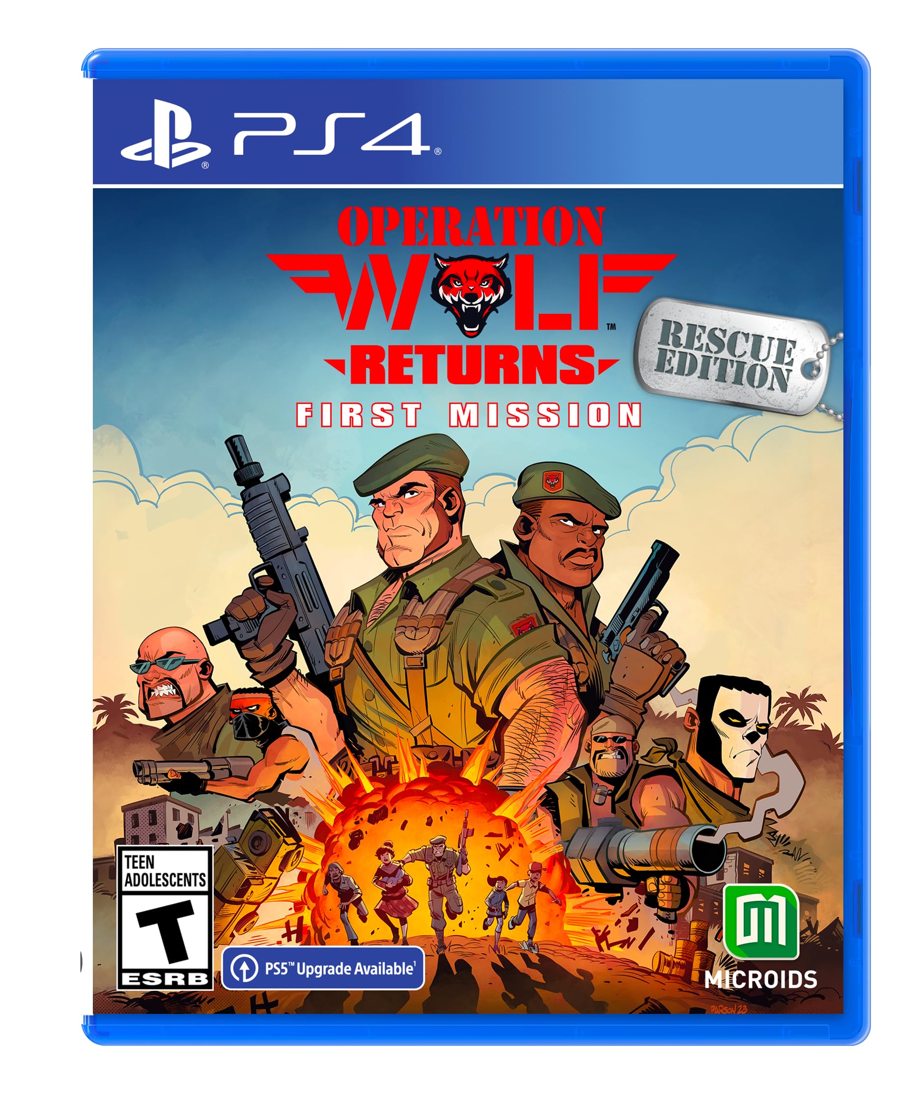 Operation Wolf Returns: First Mission - Rescue Edition (PS4)