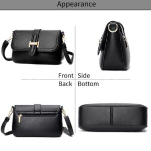 FSD.WG Fashion Quilted Crossbody Bag,Leather Ladies Shoulder Purses, Mini Shoulder Bag,Phone Wallet Purse for Women