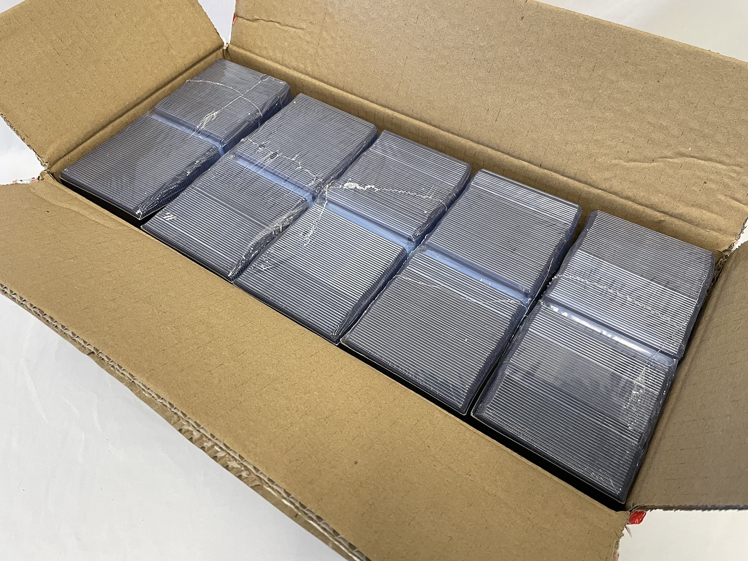 1000 Ultra Pro 3x4" Regular Toploaders & Poly Card Sleeves Holder Case 83648