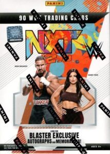 panini prestige panini wwe nxt 2.0 blaster box - 90 wrestling trading cards