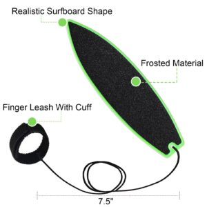 ACEGENIU Finger Surfboards, Finger Surf Board for Car Window, Finger Surfing Board with String, Wind Surfboard Fingerboard for Kids Teens Adults