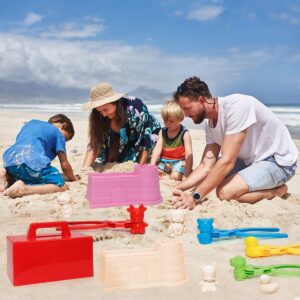 Qiuyanbo Snow Fort Building Block,Snowball Maker Clip,Snow Brick Maker and Sand Castle Mold,Perfect Outdoor Play Snow or Sand Toys for Kids and Adults with Gift Box (6 PCS)