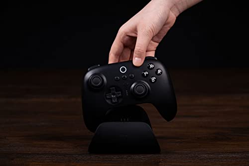 8Bitdo Ultimate Bluetooth Controller with Charging Dock for Switch and Windows, Black