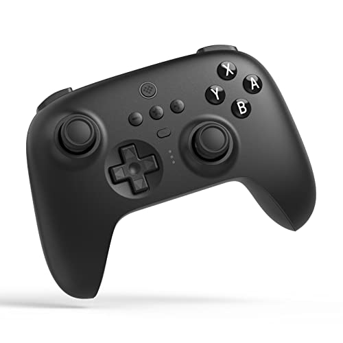 8Bitdo Ultimate Bluetooth Controller with Charging Dock for Switch and Windows, Black