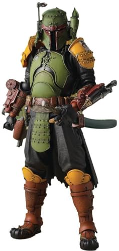 TAMASHII NATIONS - Star Wars: The Book of Boba Fett - Daimyo Boba Fett, Bandai Spirits MEISHO Movie Realization Action Figure