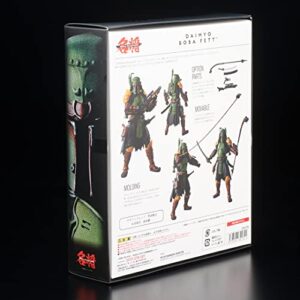 TAMASHII NATIONS - Star Wars: The Book of Boba Fett - Daimyo Boba Fett, Bandai Spirits MEISHO Movie Realization Action Figure