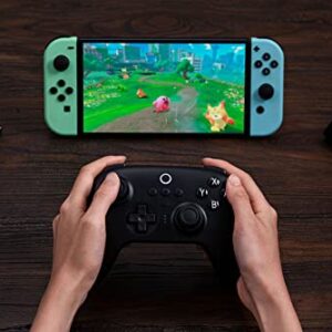 8Bitdo Ultimate Bluetooth Controller with Charging Dock for Switch and Windows, Black