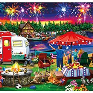 Buffalo Games - Fourth by The Lake - 500 Piece Jigsaw Puzzle