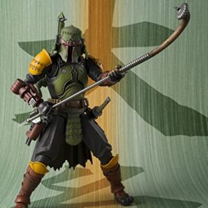 TAMASHII NATIONS - Star Wars: The Book of Boba Fett - Daimyo Boba Fett, Bandai Spirits MEISHO Movie Realization Action Figure