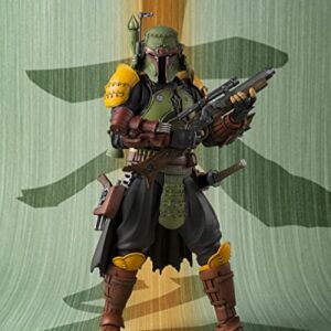 TAMASHII NATIONS - Star Wars: The Book of Boba Fett - Daimyo Boba Fett, Bandai Spirits MEISHO Movie Realization Action Figure