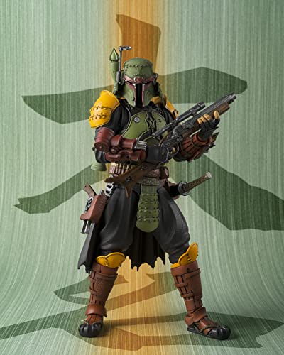 TAMASHII NATIONS - Star Wars: The Book of Boba Fett - Daimyo Boba Fett, Bandai Spirits MEISHO Movie Realization Action Figure