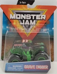 monster jam grave digger, 2019 first edition (1:64 scale diecast truck)