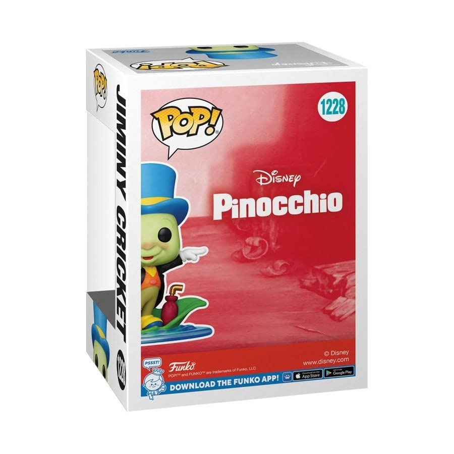 Pop! Pinocchio 1228 - Jiminy Cricket on Leaf Special Edition