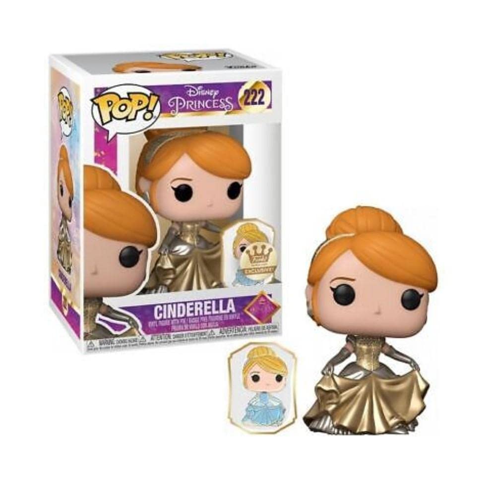 POP! Ultimate Princess Collection - Cinderella POP & Pin Vinyl Figure - Shop Exclusive