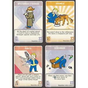 Modiphius Entertainment Fallout: The Roleplaying Game Perk Cards - RPG Accessory, Roleplaying Game