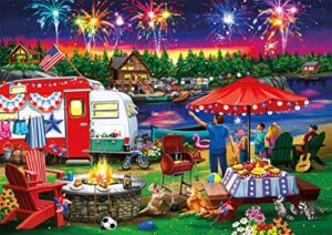 buffalo games - fourth by the lake - 500 piece jigsaw puzzle