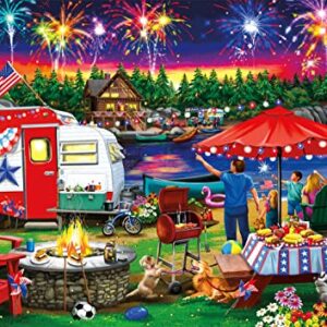 Buffalo Games - Fourth by The Lake - 500 Piece Jigsaw Puzzle