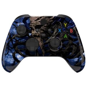 eXtremeRate Glow in Dark Shell for Xbox Series X & S Controller - Revitalize Your Controller - The Awakening of The Earth Lord Front Housing Cover for Xbox Core Controller [Control NOT Included]