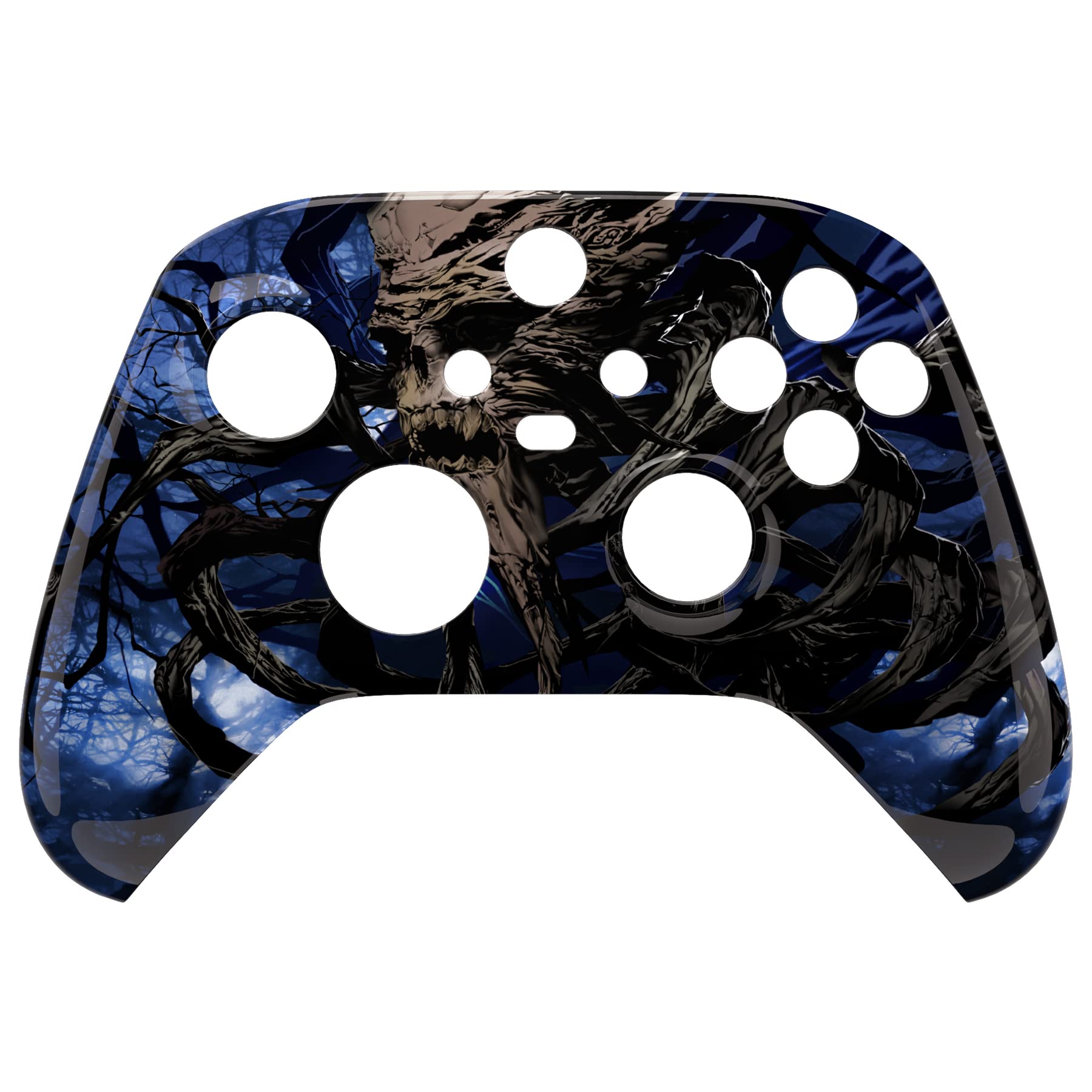 eXtremeRate Glow in Dark Shell for Xbox Series X & S Controller - Revitalize Your Controller - The Awakening of The Earth Lord Front Housing Cover for Xbox Core Controller [Control NOT Included]