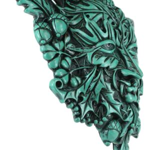 PIÑATAS OLE Green Acorn and Clover Greenman Unique Wall Plaque Figure by Maxine Miller - Favorite Decor Store