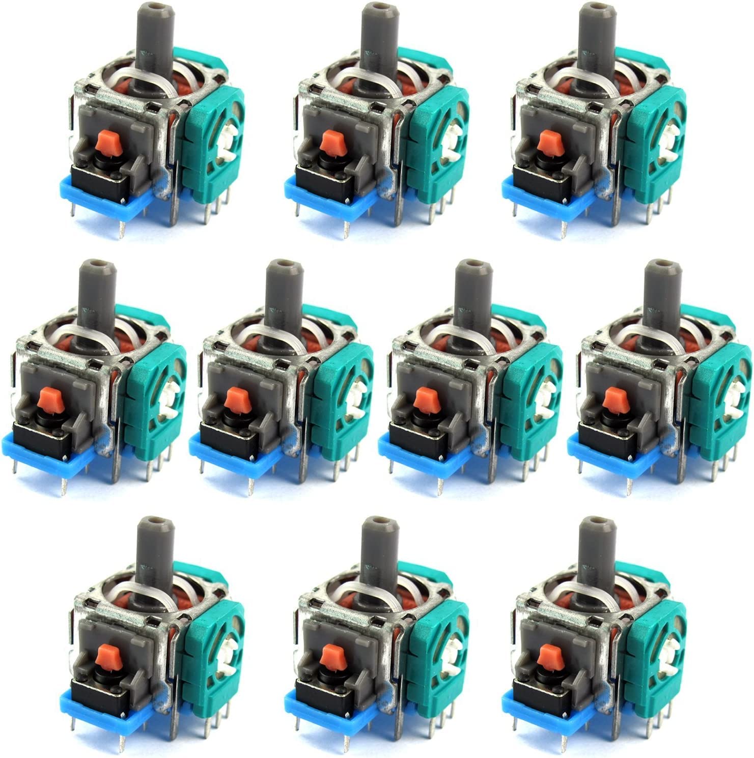 10PCS 3D Rocker Analog Joystick Sensor Module for Sony PS4 Xbox One Wireless Controller