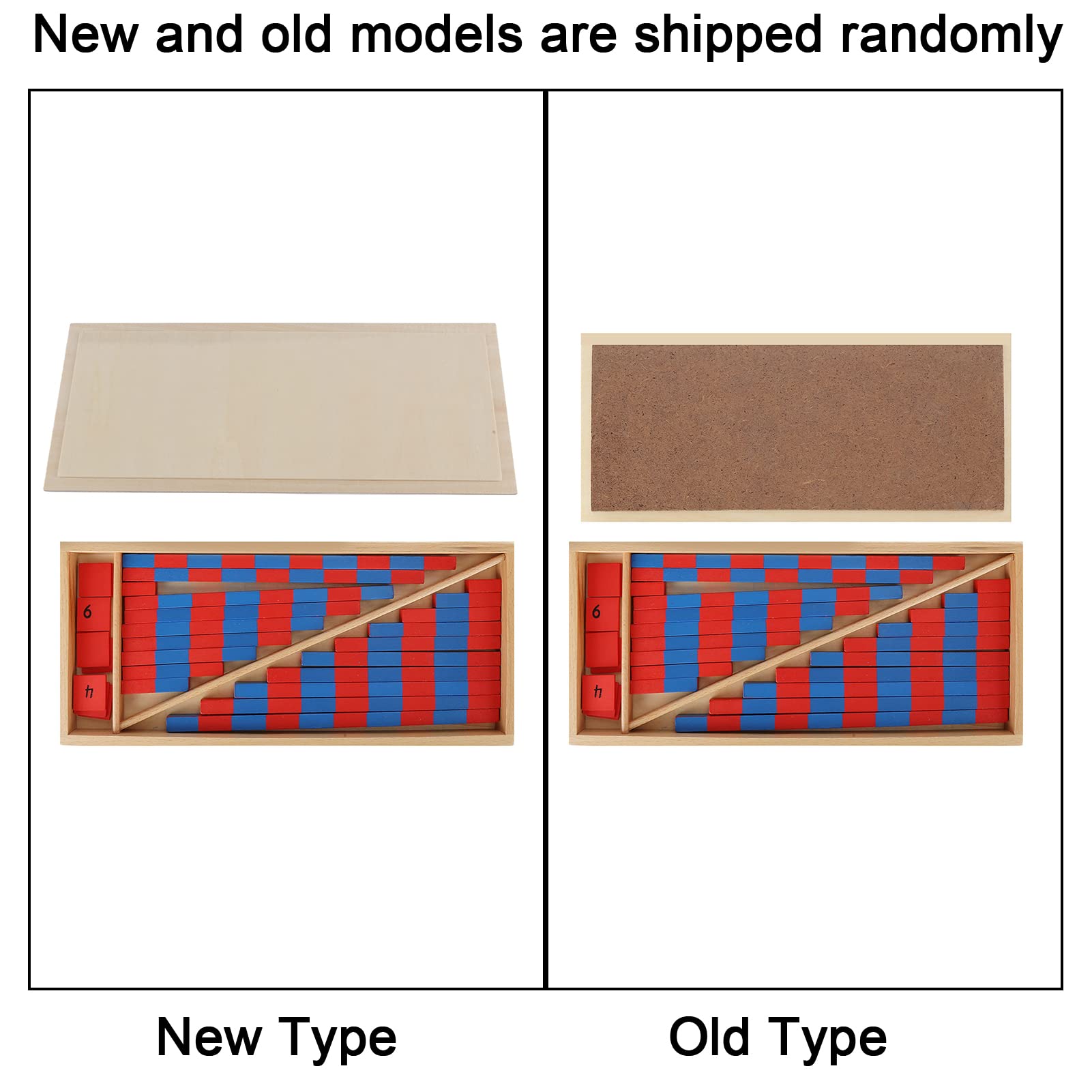 Jerliflyer Numerical rods, Elite Montessori Small Number cuisenaire rods,Elite Montessori