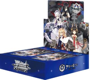 bushiroad weiss schwarz booster pack, azure lane, box